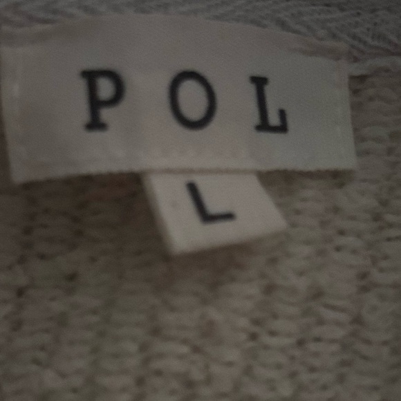 POL Purple Ivory Contrast Jacket Size Large - Picture 3 of 6